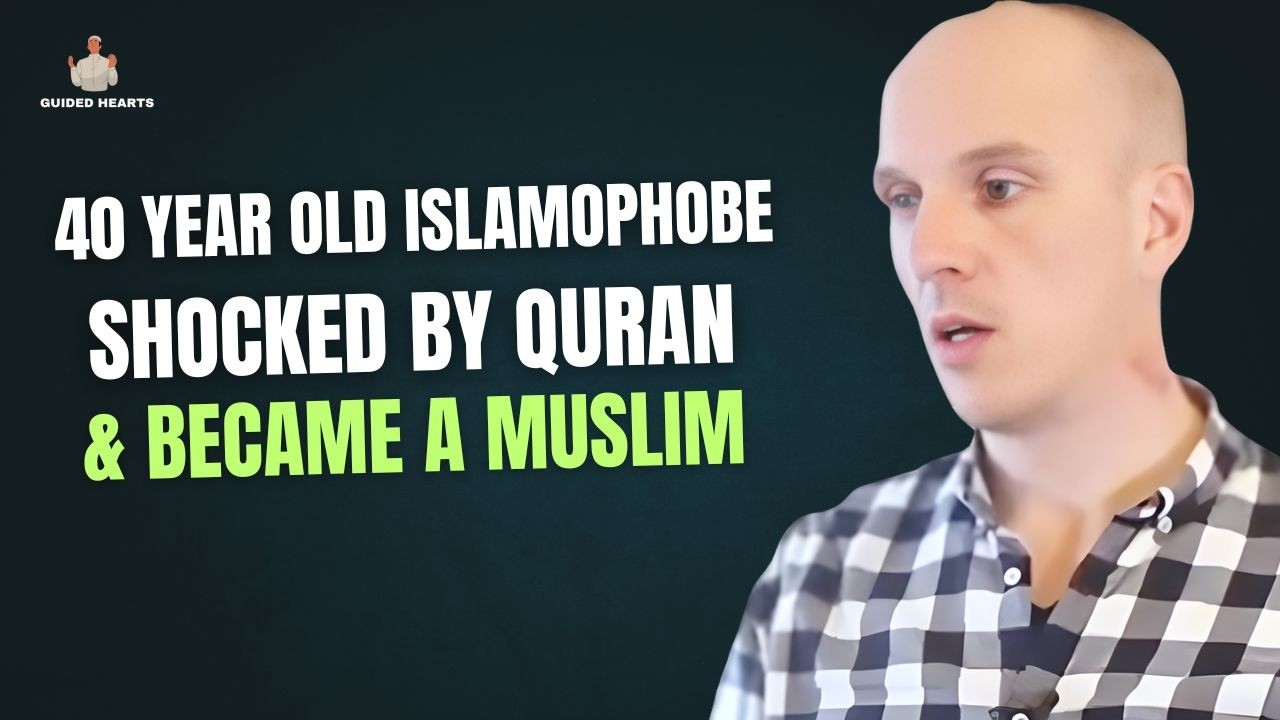 40 YEAR OLD ISLAMOPHOBE CONVERTED TO ISLAM AFTER READING THE QURAN !
