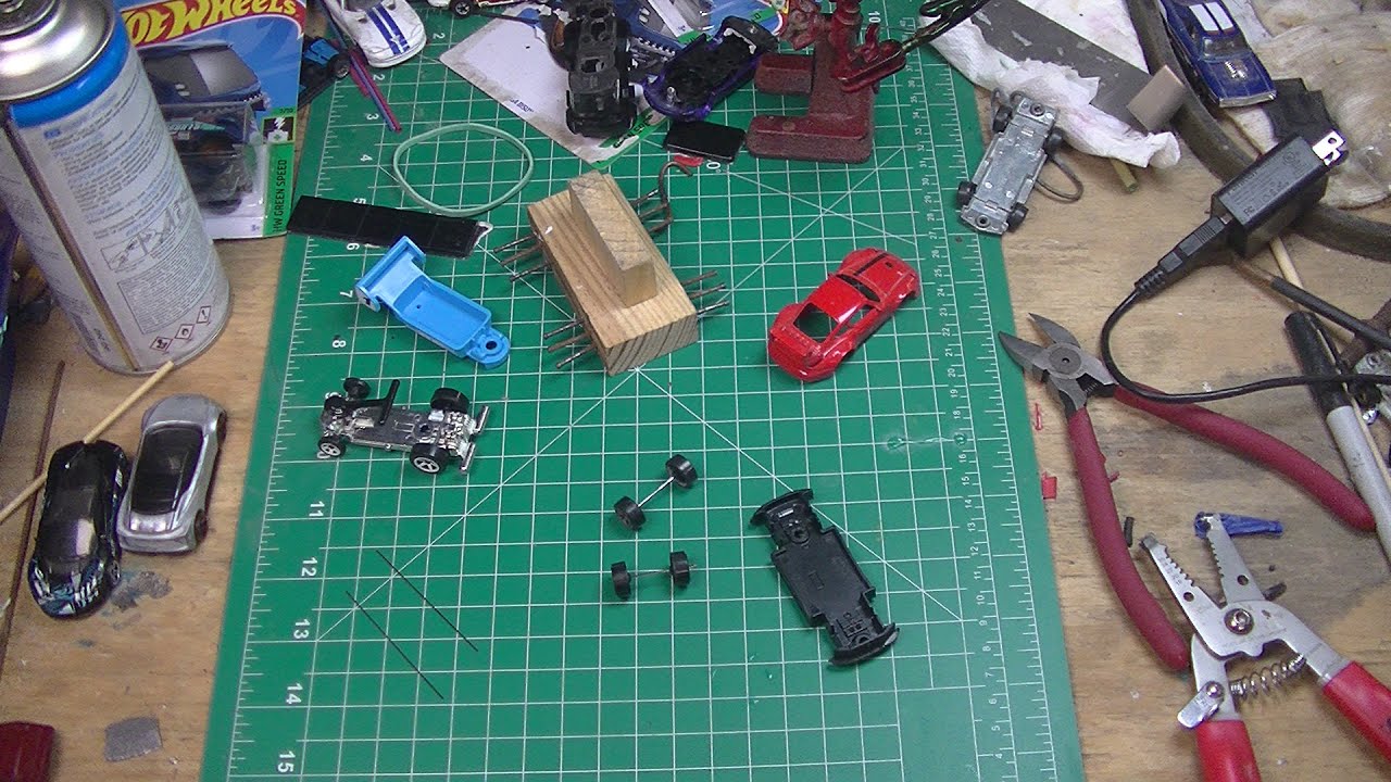 Hot Wheels spring wire suspension  How I do it