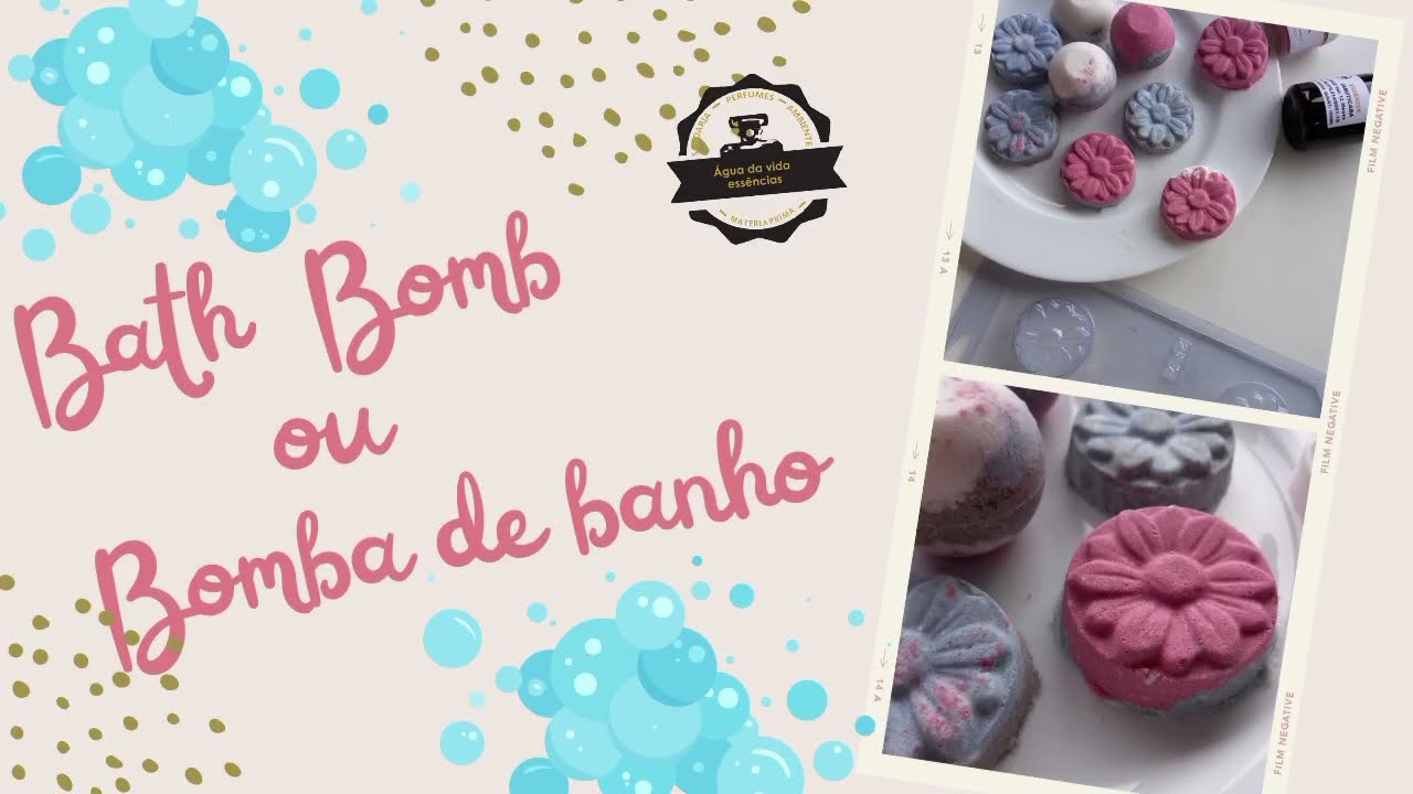 Como fazer bath bomp ou bomba de banho ( esfera efervescente)