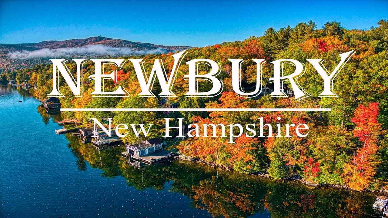 4K Newbury, New Hampshire USA - USA. Dji Mini 2 in 4K