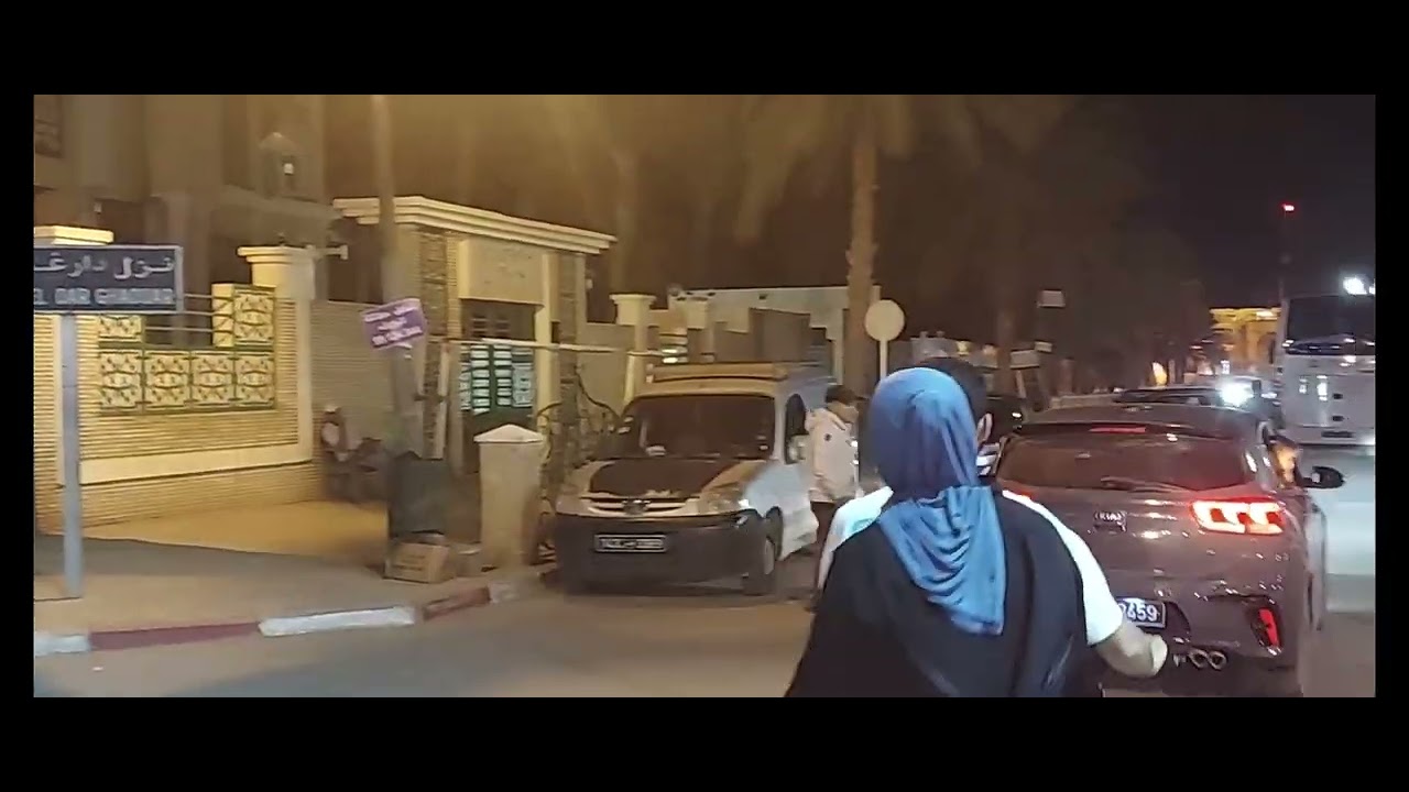 Tunisia - Tozeur at night - توزر بالليل