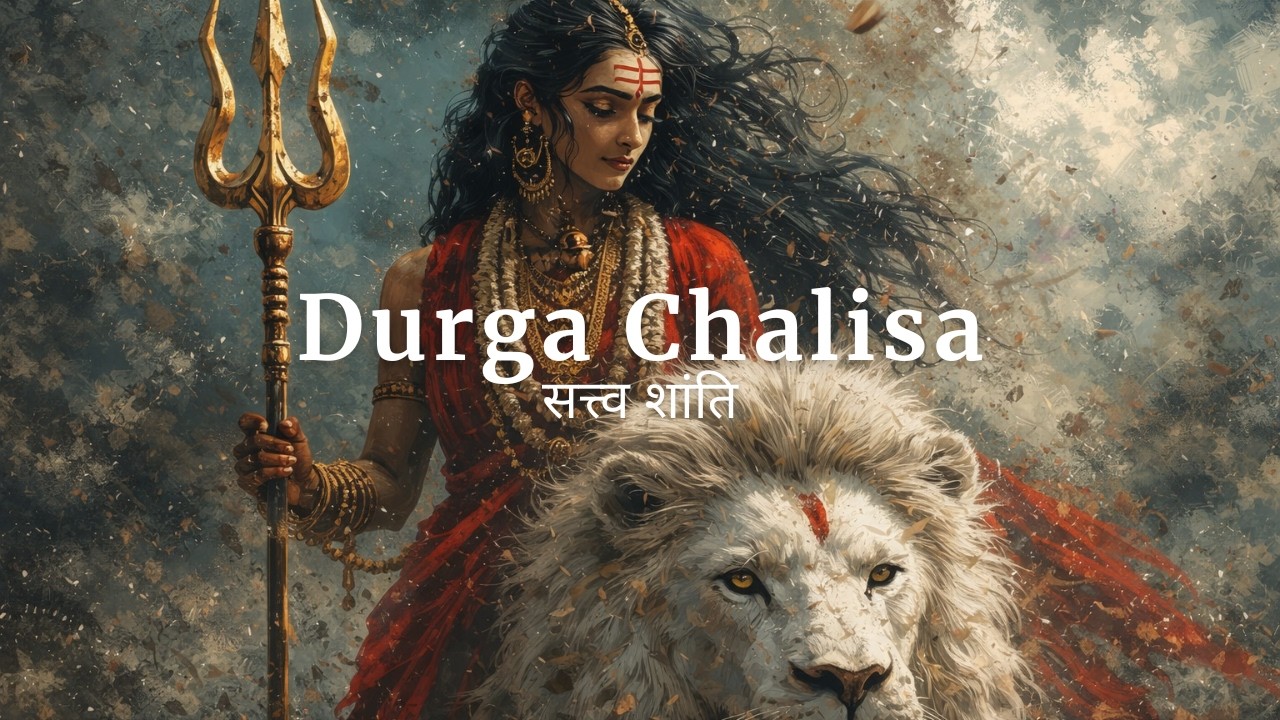 Durga Chalisa (Soft Calm Lofi) | Peaceful Maa Durga Bhajan for Prayer & Meditation | शांति सुर