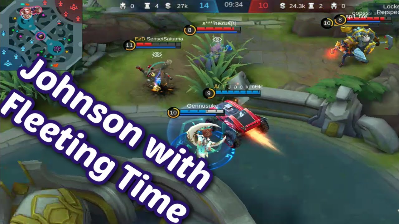 Johnson with Fleeting Time