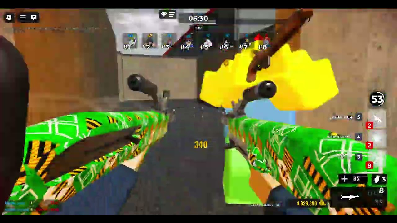 playing Gunfight Arena