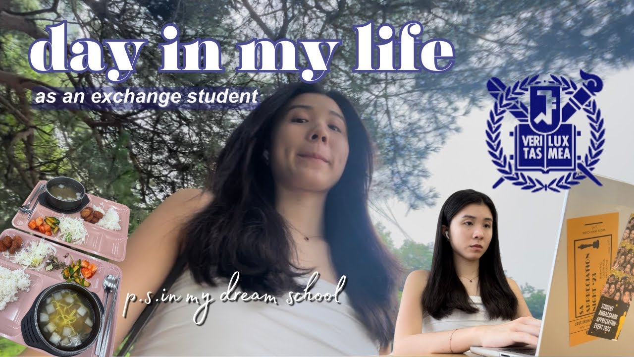 day in a life of an Exchange student @snu🇰🇷 | lectures, buffet lunch, library, solo cafe date [VLOG]