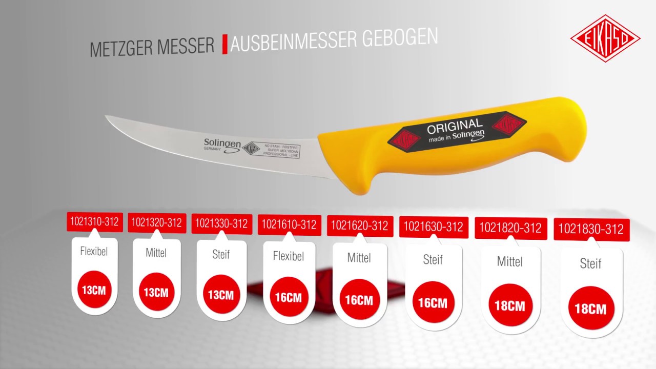 Eikaso metzgermesser, berufsmesser ausbeinmesser stechmesser