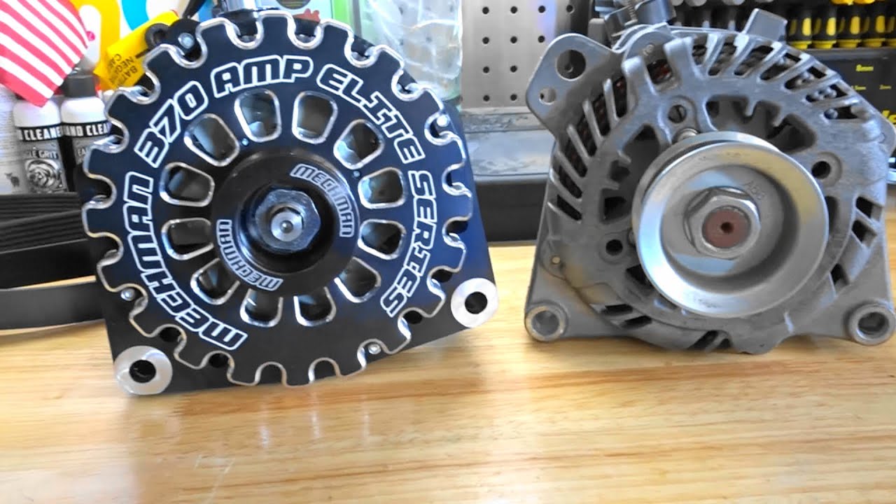 2019 + GM Truck Mechman 370 Amp Alternator Upgrade