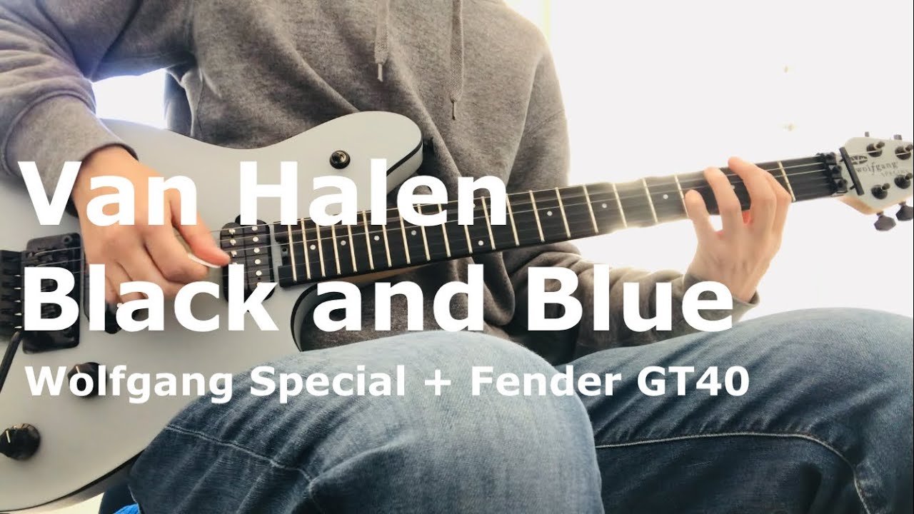 Van Halen / Black And Blue (Guitar Cover)