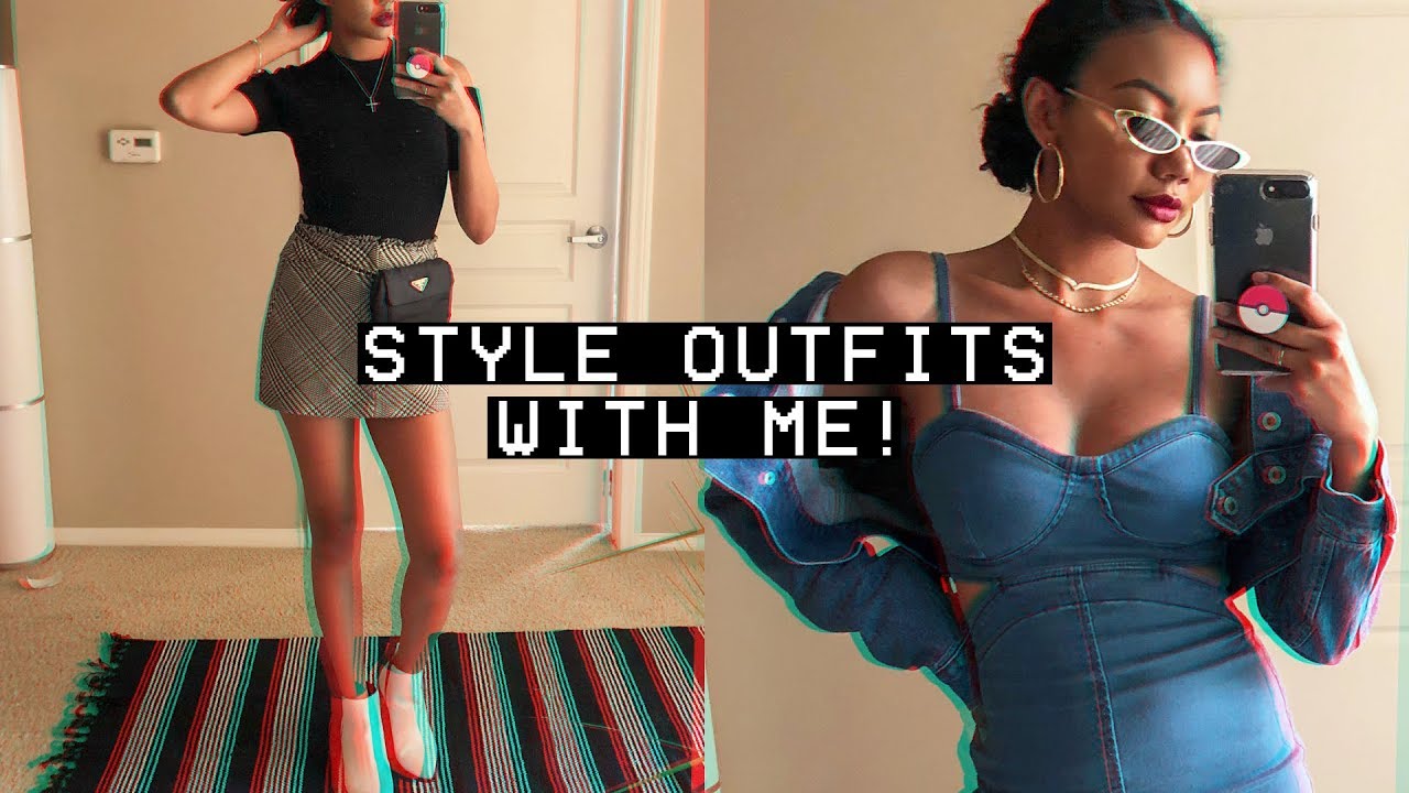 How to Put Outfits Together (Talk Through) | STYLE WITH ME