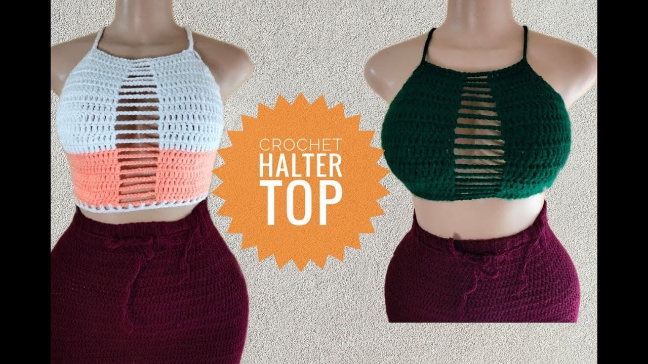 crochet halter top
