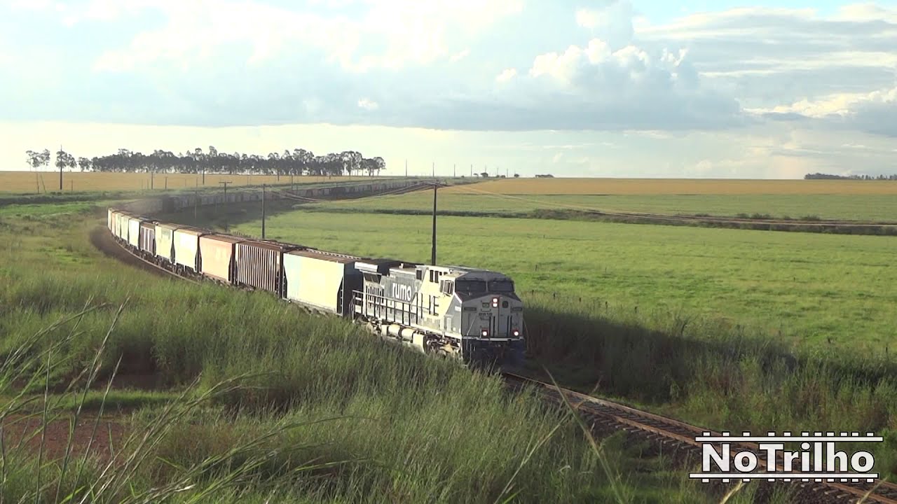 TREM da Rumo no Mato Grosso do Sul - Ferronorte