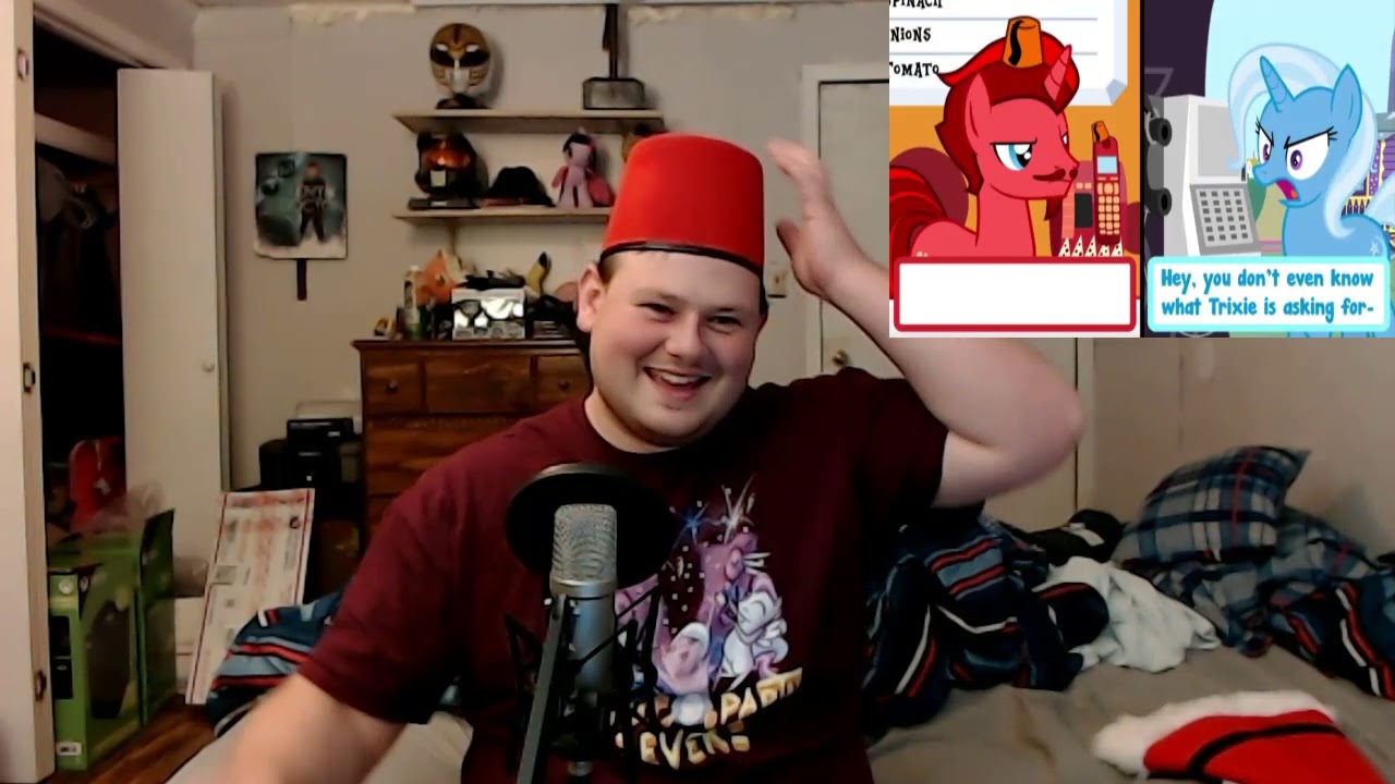 JASPER PIE REACTION! Trixie Calls Jasper FT IMShadow007, Dawillstanator, FinnThePony, and Kriz Bless