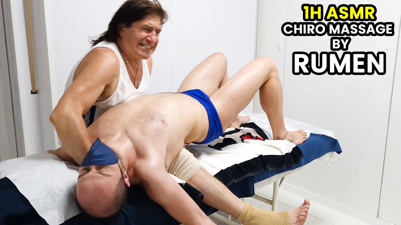 1 час АСМР ХИРОПРАКТИЧЕСКОГО МАССАЖА от РУМЕНА 💆 расслабляющий голос и шепот