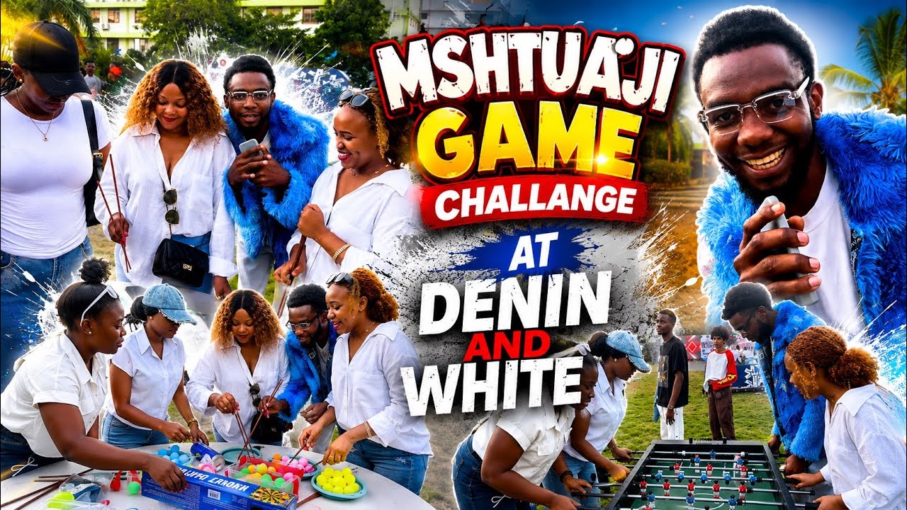 MSHTUAJI GAME CHALLENGE AT DENIN AND WHITE OTW EVENTS TZ