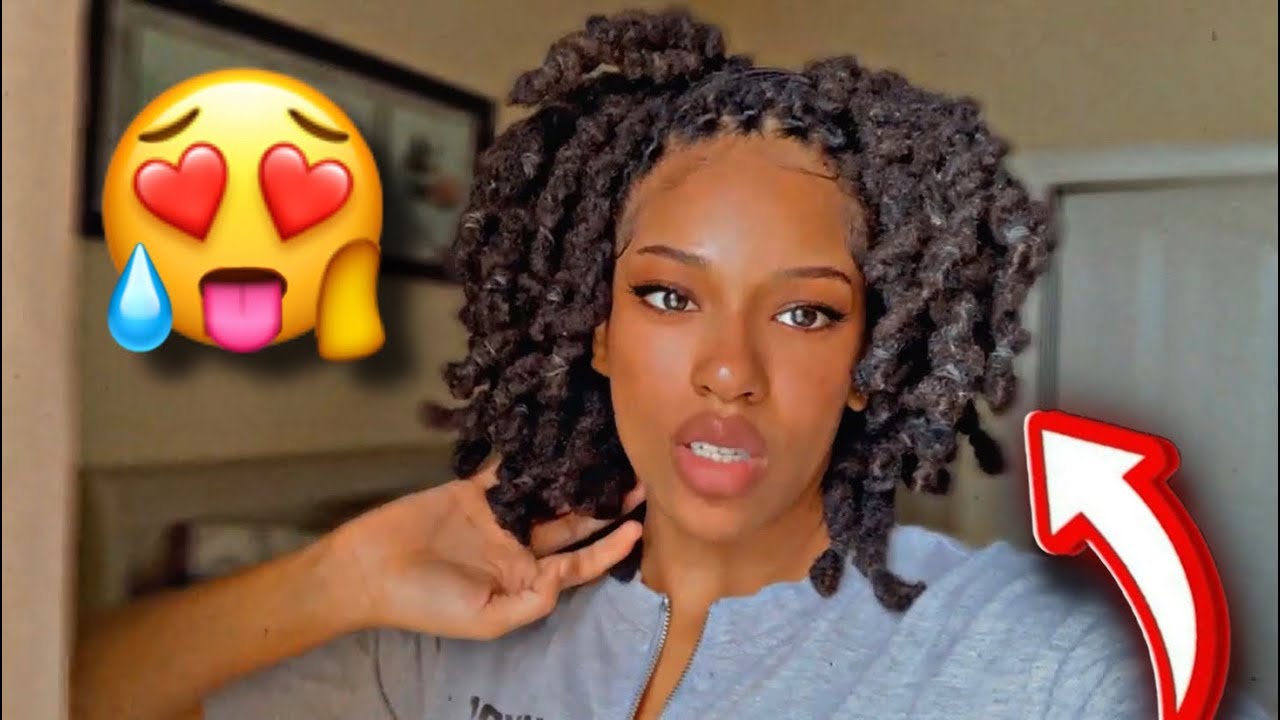 Watch me put my locs into locknots it took forever + length check
