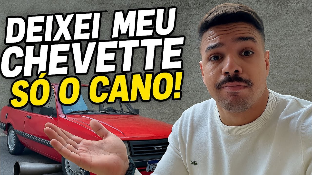 DEIXEI O CHEVETTE 1.6 TURBO SÓ CANO 😱 olha como ficou o ronco do chevette ✌🏾