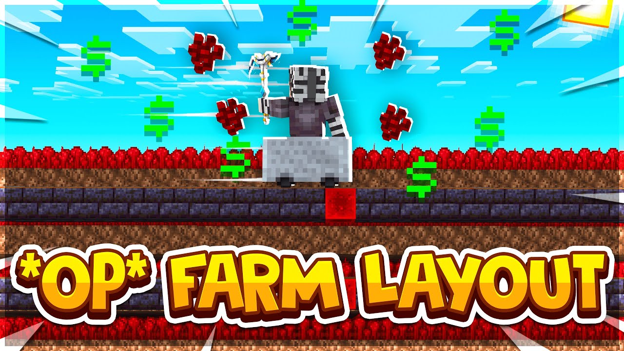 THE MOST OP NETHERWART FARM | Complex | Minecraft Skyblock