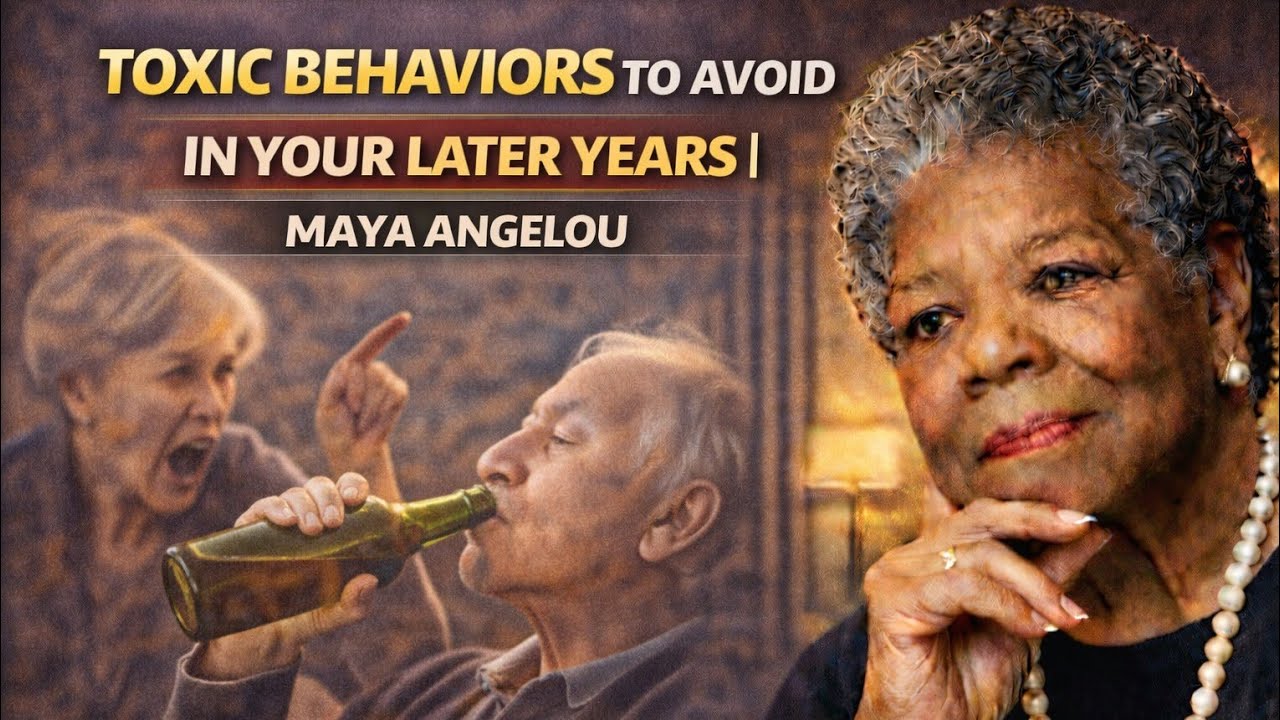 Toxic Behaviors to Avoid in Your Later Years | MAYA ANGELOU | Motivational Speech