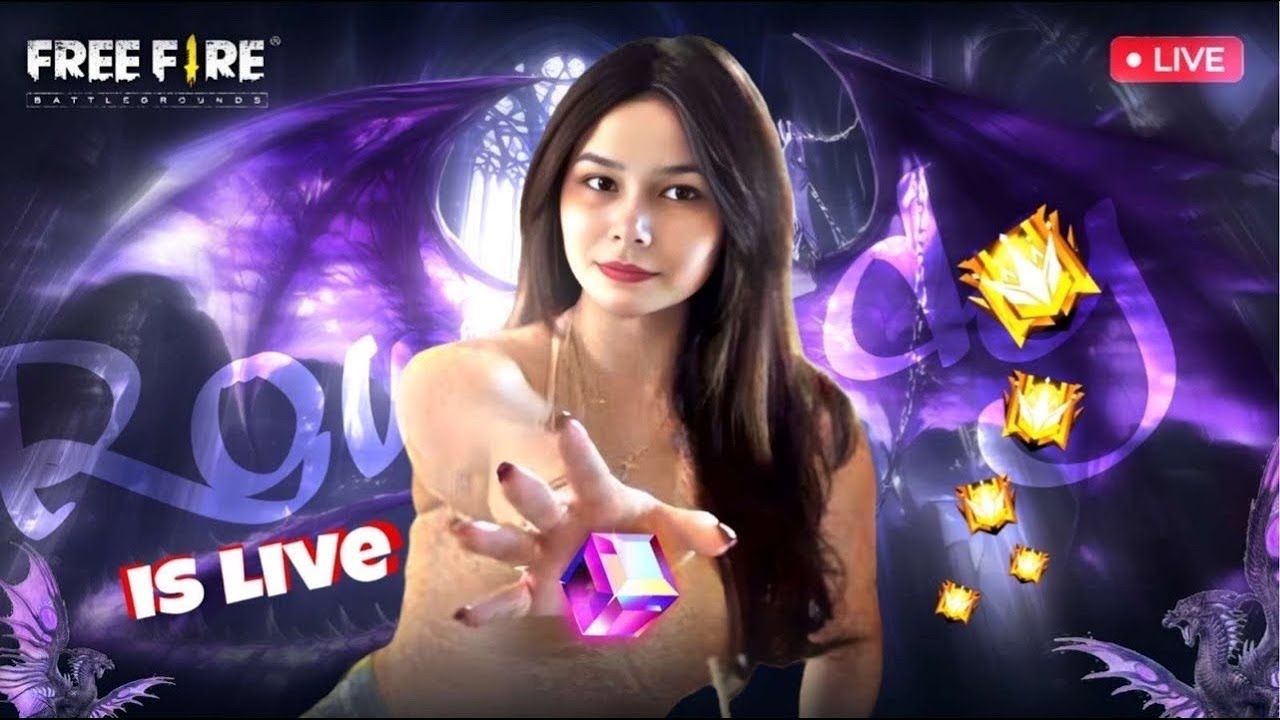 FREE FIRE GIRL GAMER LIVE || ID CHECK REACTION ON YOUR GAMEPLAY || #ffgirllive #fflive #freefirelive