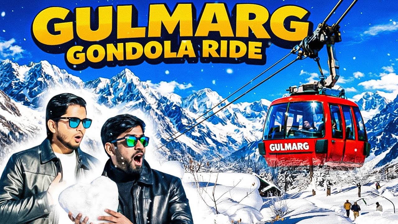 Kashmir Gulmarg Gondola  Ride | Sledge Ride 7 Km | Jungle Ride | Srinagar to Gulmarg 