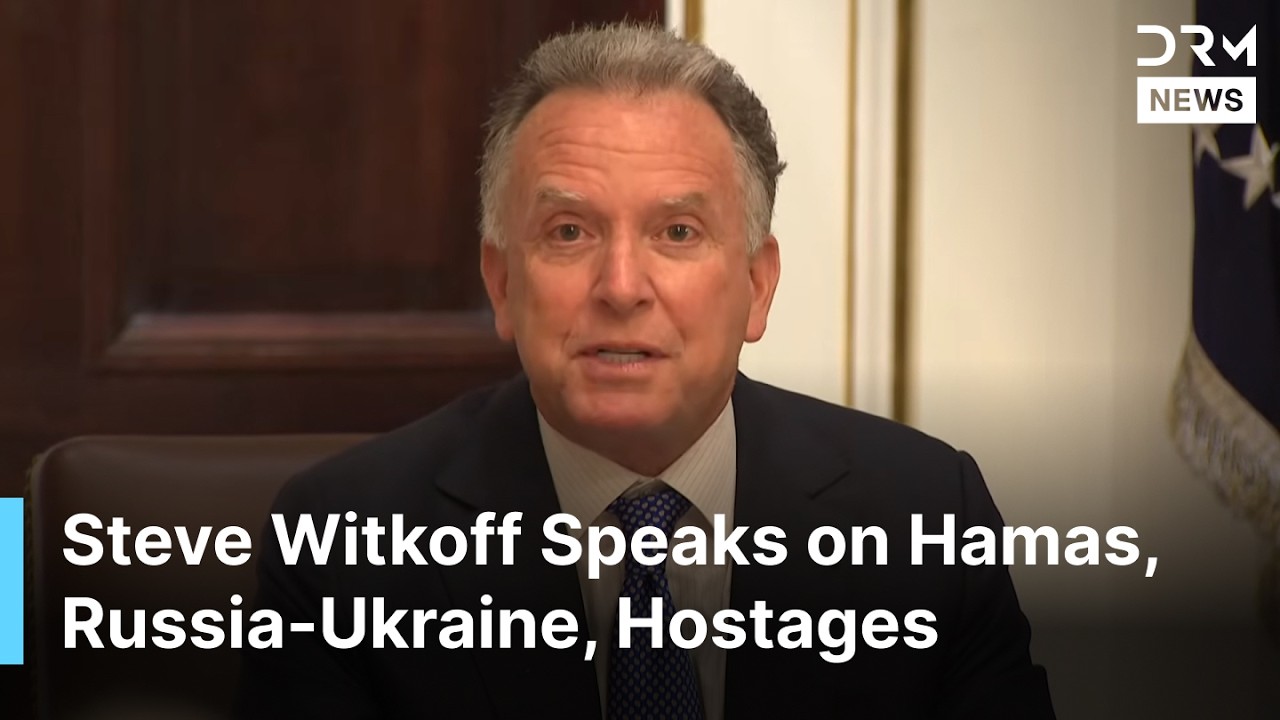 Steve Witkoff Discusses Progress in Russia-Ukraine Peace Talks, Hamas Disarmament, Hostages | AC1N