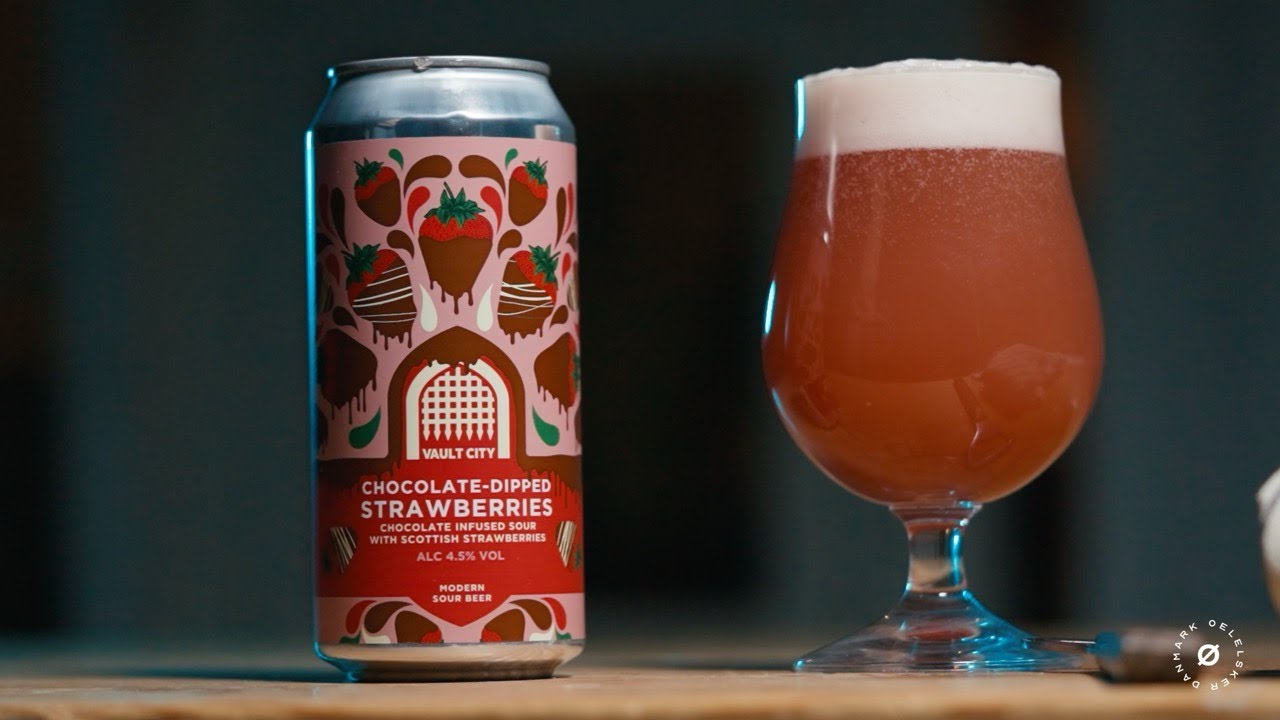 Chocolate Dipped Strawberries - Vault City Brewing - OELELSKER - Februar 2026 ØL 3