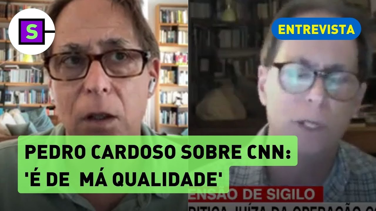 Pedro Cardoso diz estar 'traumatizado' após crítica ao vivo na CNN: 'Precisamos de imprensa melhor'