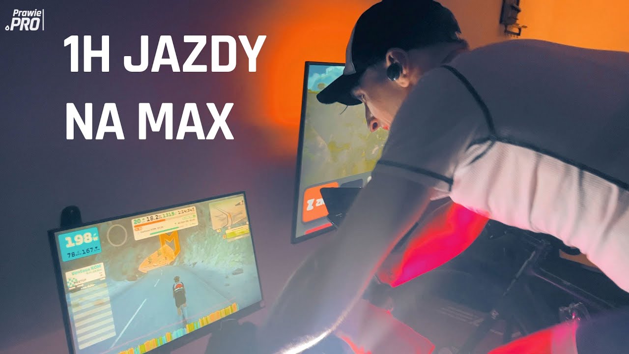 Ile jesteś w stanie wykręcić na rowerze w godzinę? Test FTP na ZWIFT Ven Top | Prawie.PRO