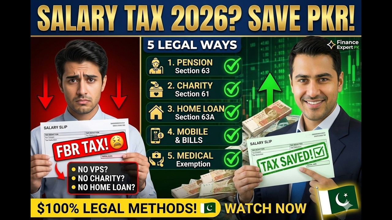 Salary Tax Kaise Bachayen? 5 Hidden Legal Ways to Save Tax in Pakistan