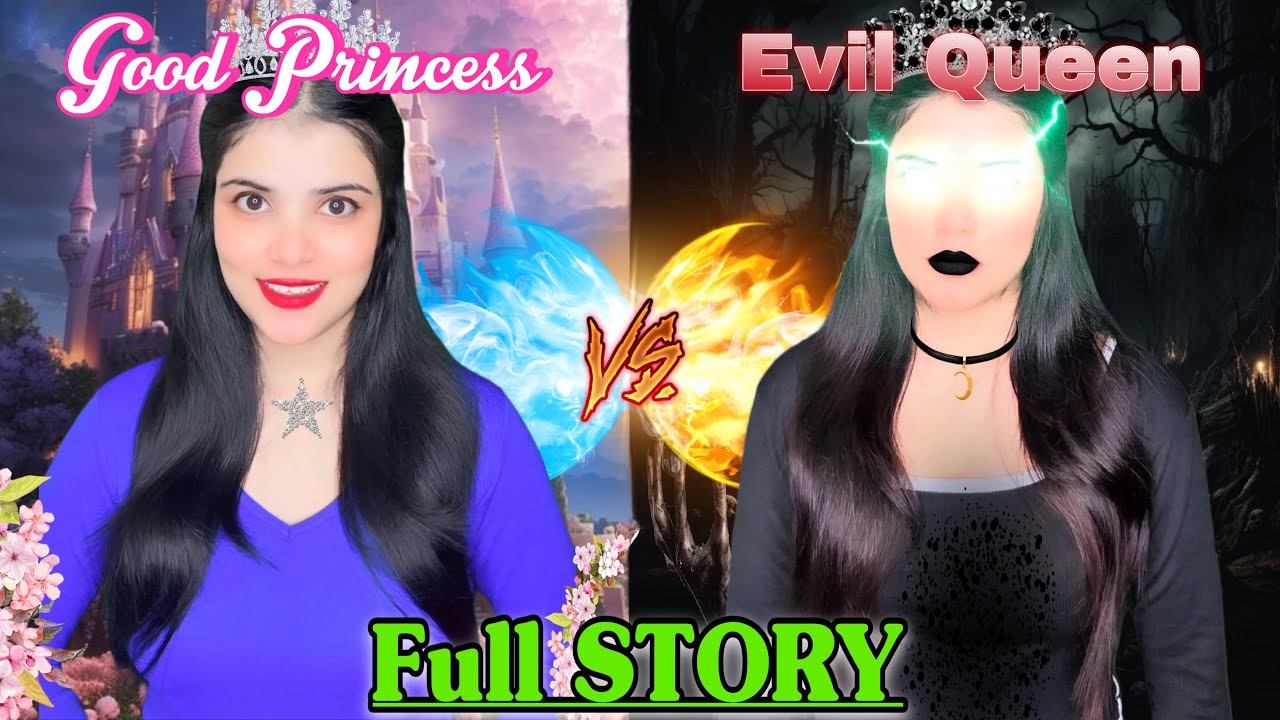Full Story~Good Princess VS Evil Queen (Who Will Become The Next Queen?🤫) #viral #trending #funny