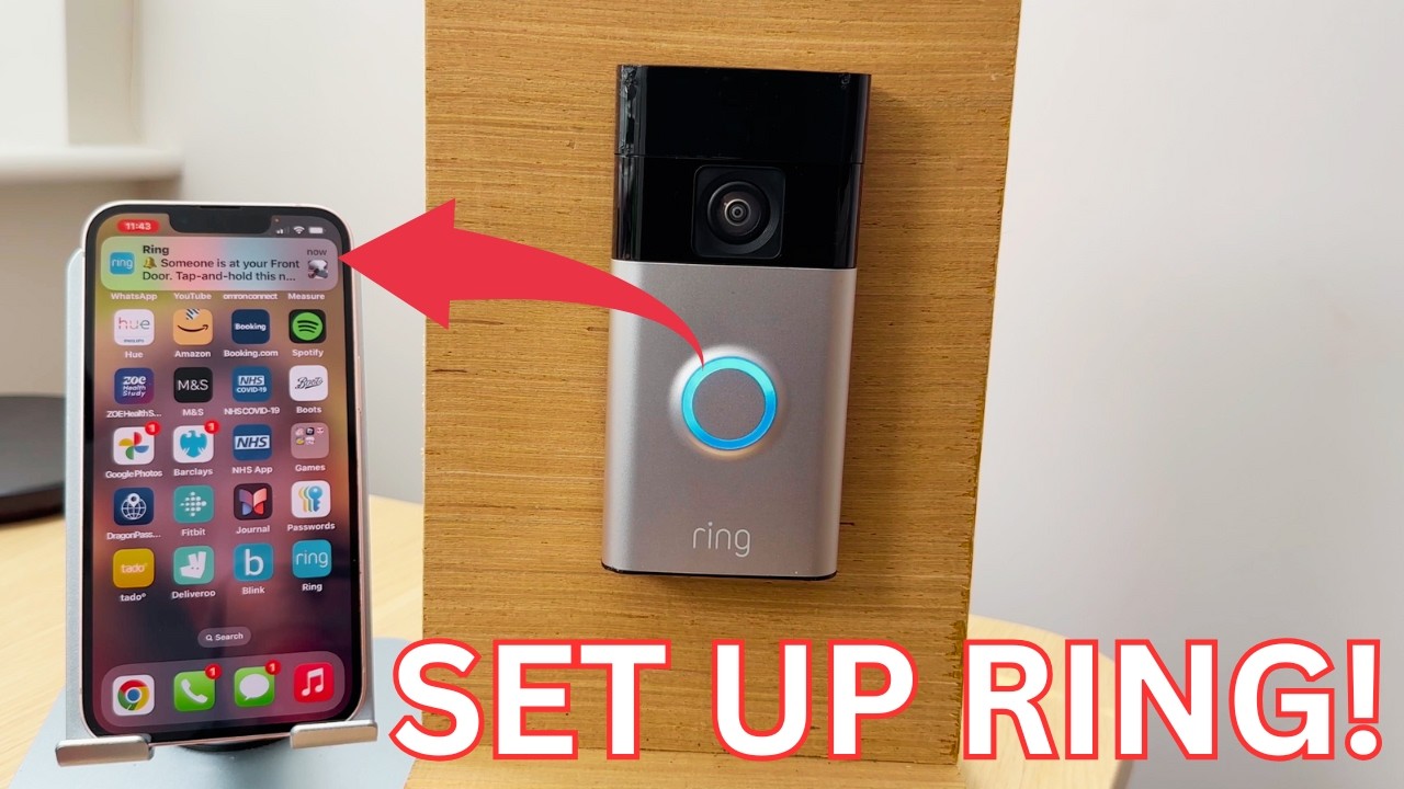 Как настроить Ring Doorbell 2024