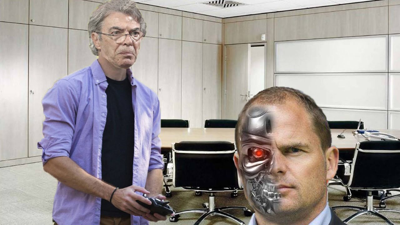 MORATTI E IL CYBORG DE BOER