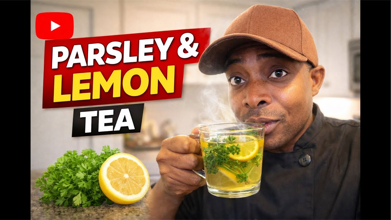Lemon & Parsley Tea for Blood Sugar Control | Natural Drink You Need to Try!