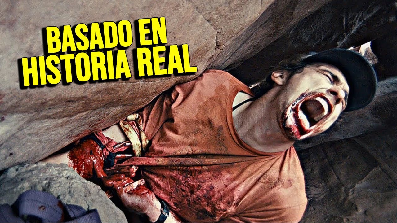 UN MONTAÑISTA QUEDA ATRAPADO EN UN CAÑON Y DEBE CORTAR SU BRAZO PARA ESCAPAR | Resumen 127 horas