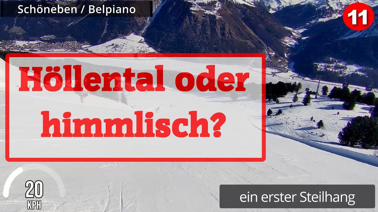🏔️ Meine Lieblingspiste! | Schöneben – Piste 11 (rot) Höllental ⛷️