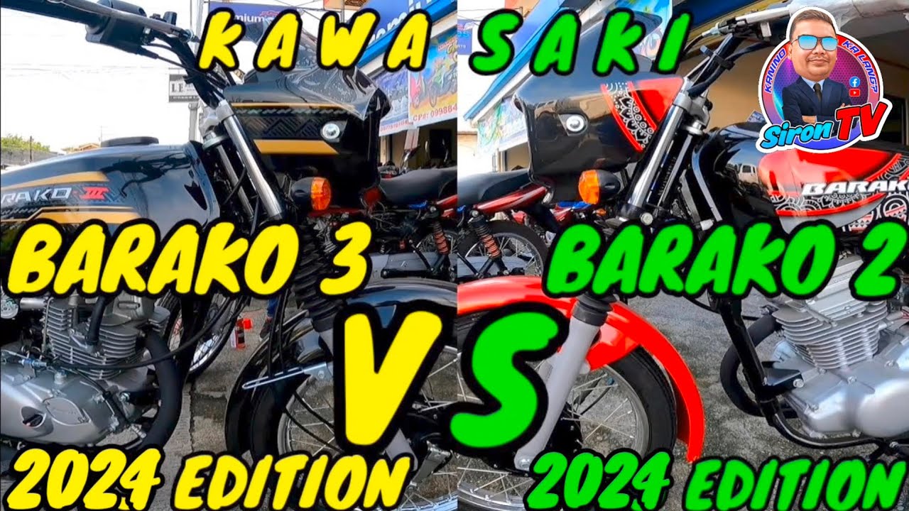 KAWASAKI BARAKO 3 2024 MODEL VS KAWASAKI BARAKO 2 2024 MODEL