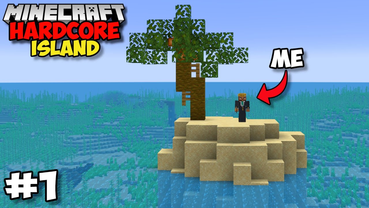 Minecraft Hardcore, But I&rsquo;m Stuck On AN ISLAND (#1)