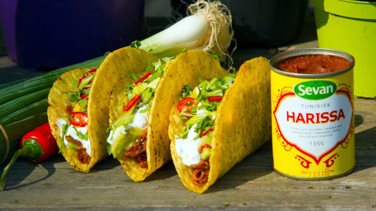 Pulled pork taco