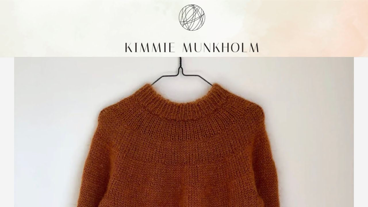 PetiteKnit Novice sweater Tage masker fra til &aelig;rmer