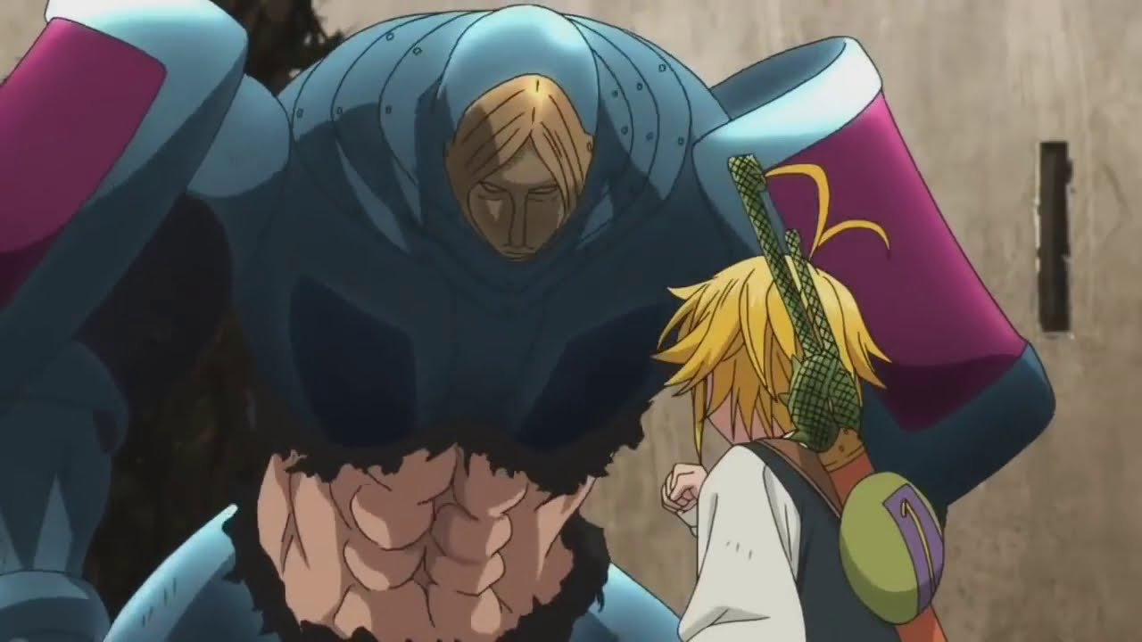 Meliodas vs Ruin  English Dub Seven Deadly Sins (nanatsu no taizai)