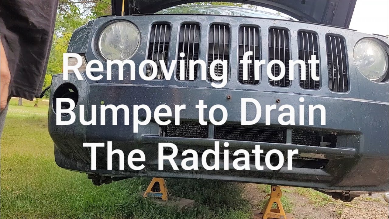 Jeep Patriot Radiator drain plug not easy