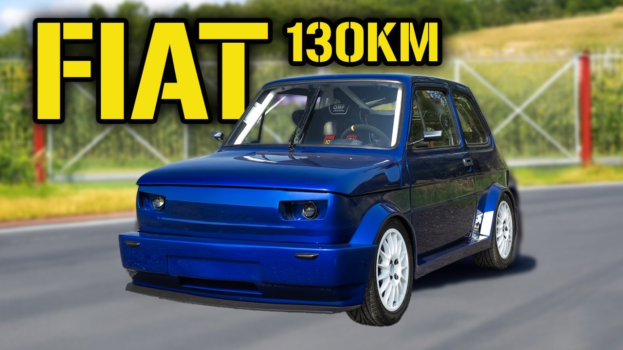 Ten Fiat 126p pokazuje, jak daleko może sięgać pasja i technika – ponad 130 KM w Maluchu!