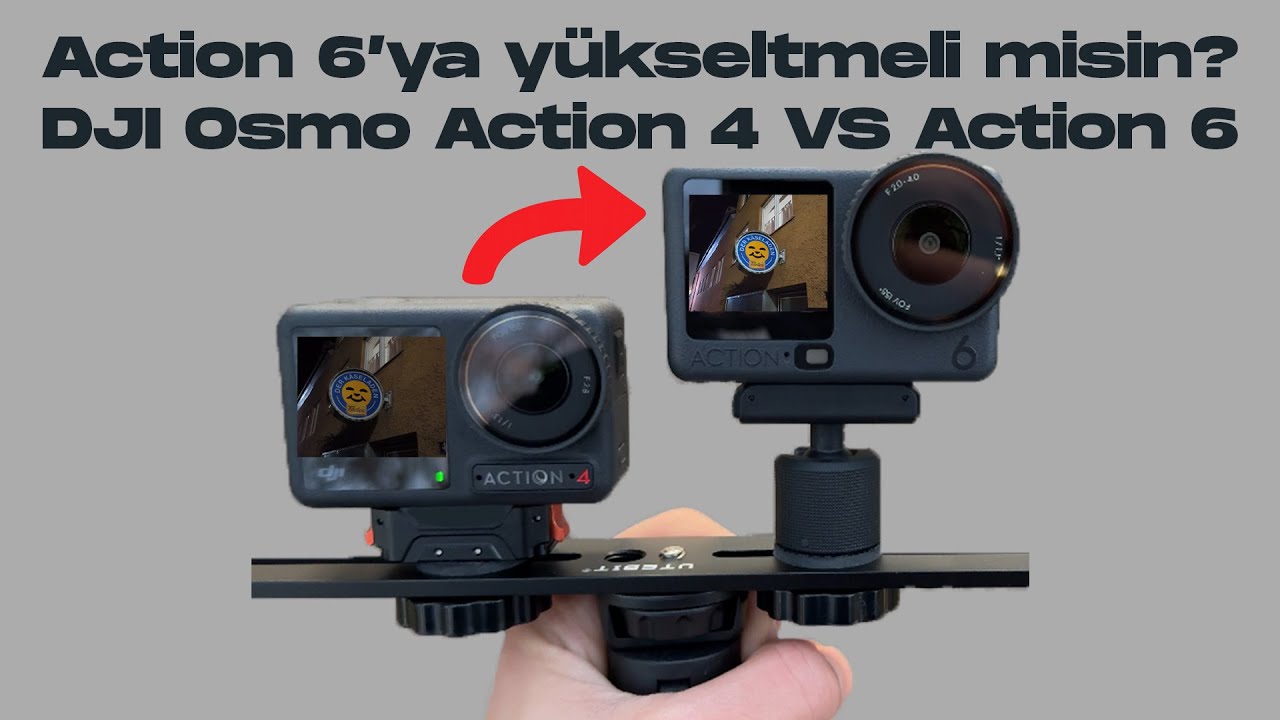 DJI Osmo Action 6 vs Action 4 Karşılaştırması (Action 6'ya yükseltmeli misin?)
