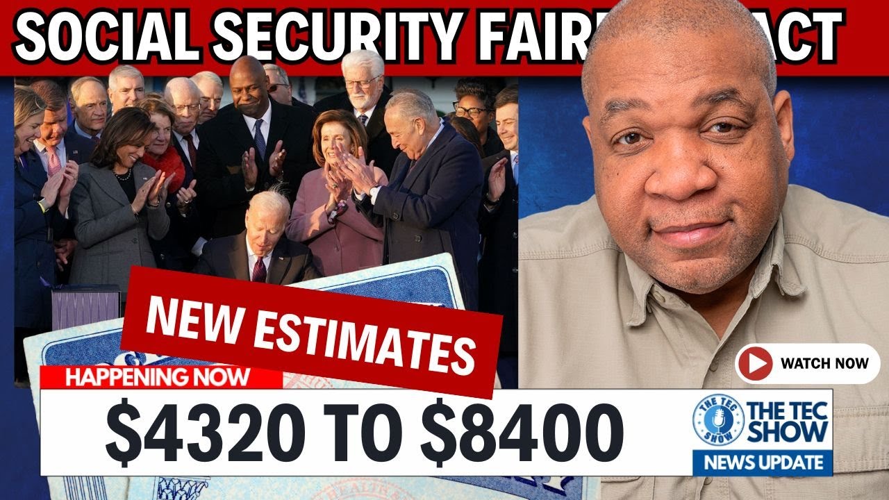 New Law Social Security $4320 to $8400 INCREASE | Do You Qualify?