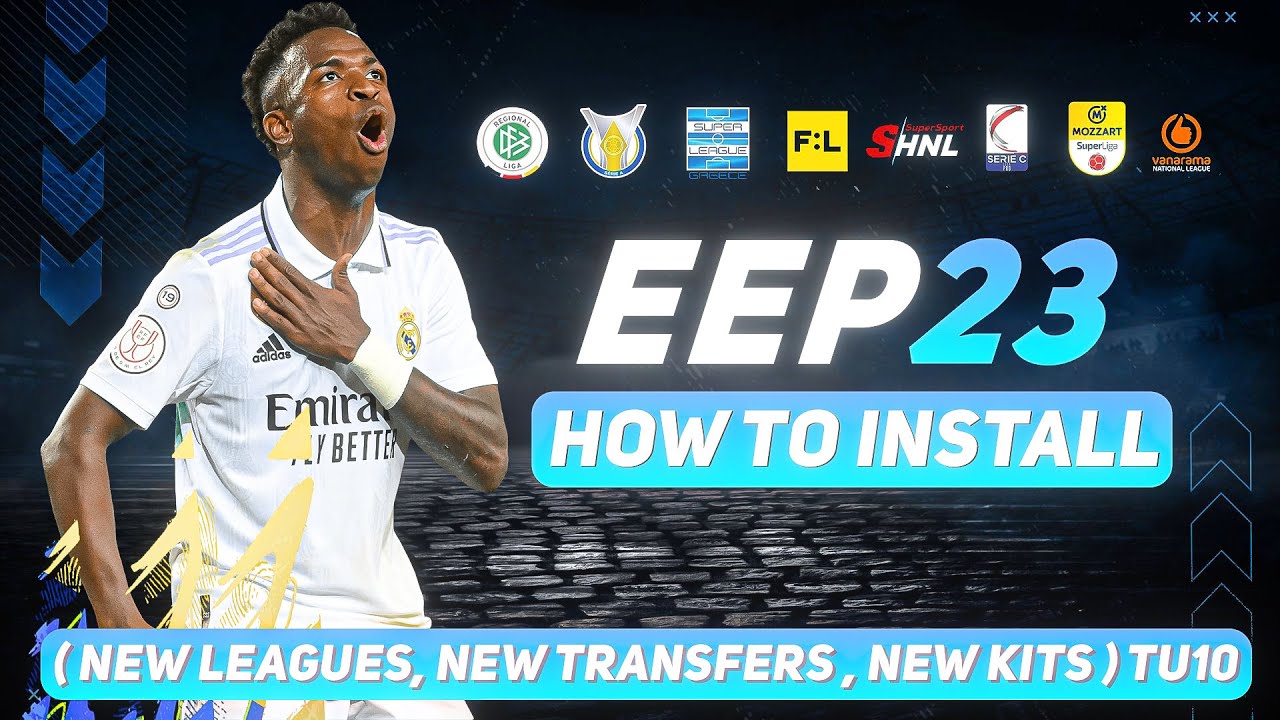 How to Install EEP 23 Mod For FIFA 23  ( New Kits, New Transfers, New Teams ) TU12