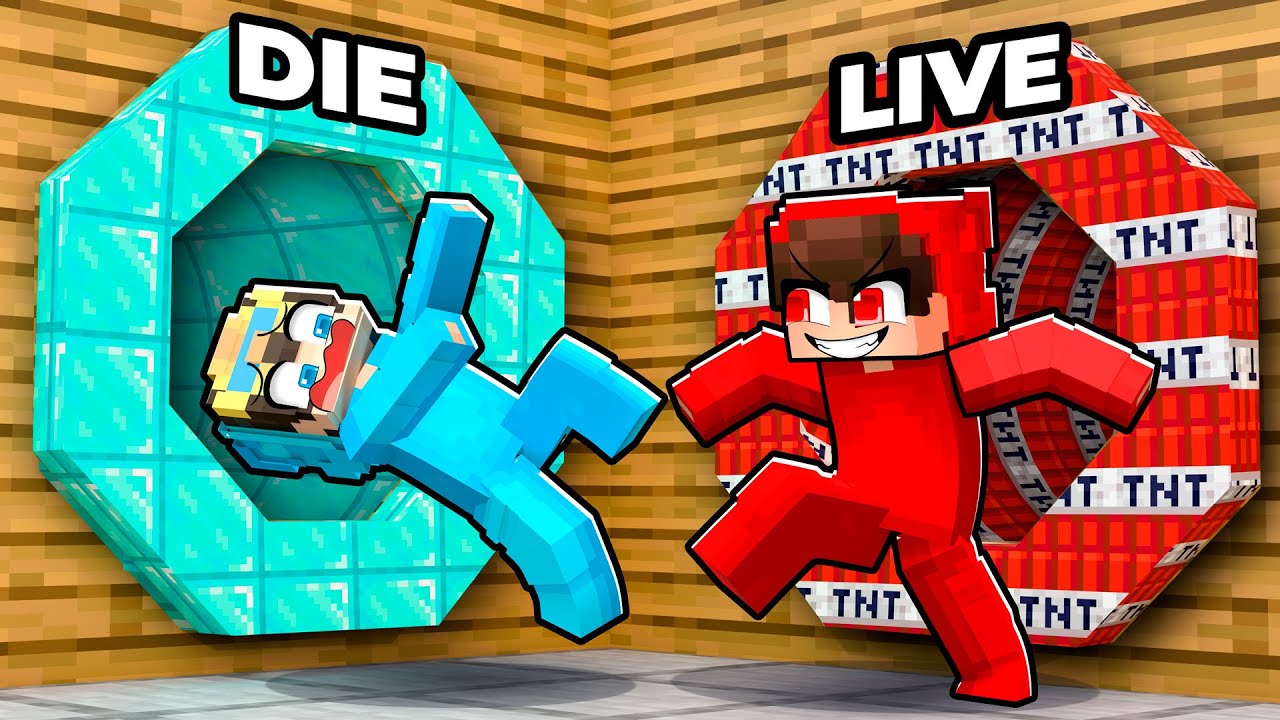 Will Cash CHOOSE The WRONG SLIDE in Minecraft?