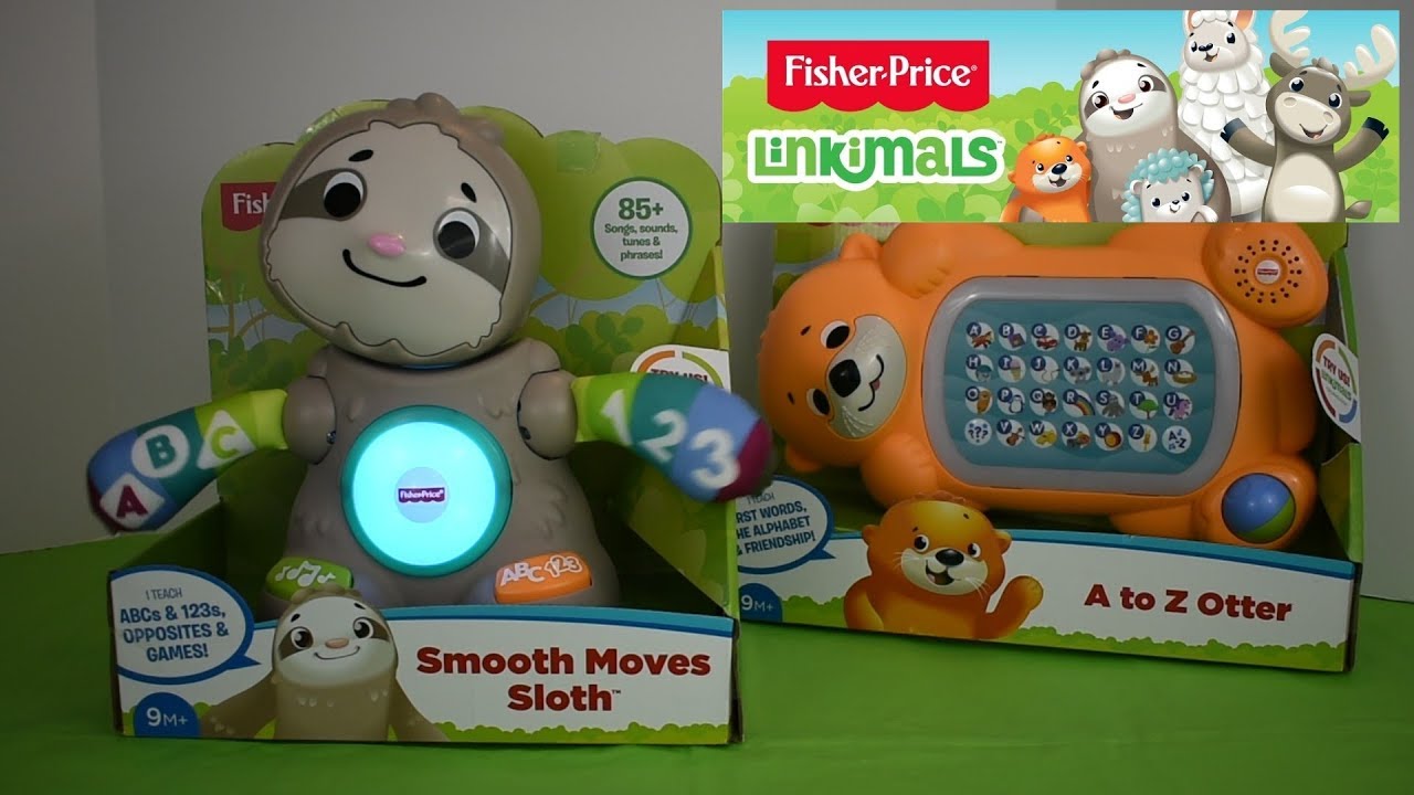 Fisher Price Linkimals Smooth Moves Sloth DEMONSTRATION