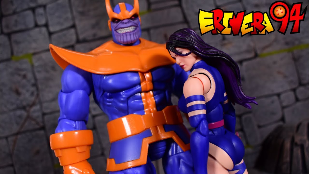 Marvel Legends PSYLOCKE vs THANOS Gamer-Verse Action Figure 2 Pack Review