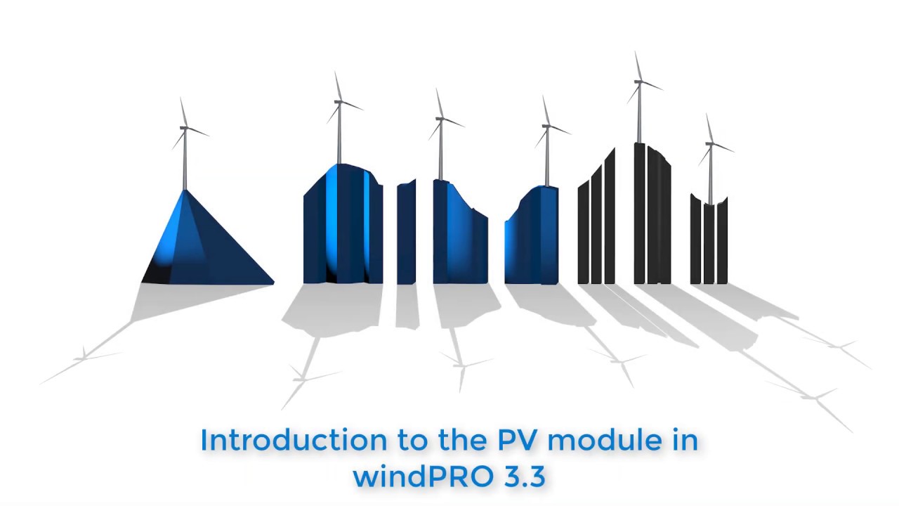 PV module in windPRO 3.3
