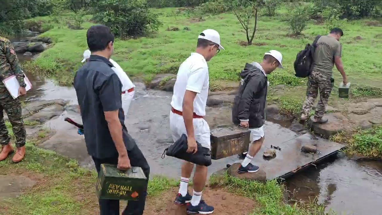 CGST Inspectors Arms and physical training batch-9 at PTC Khandala